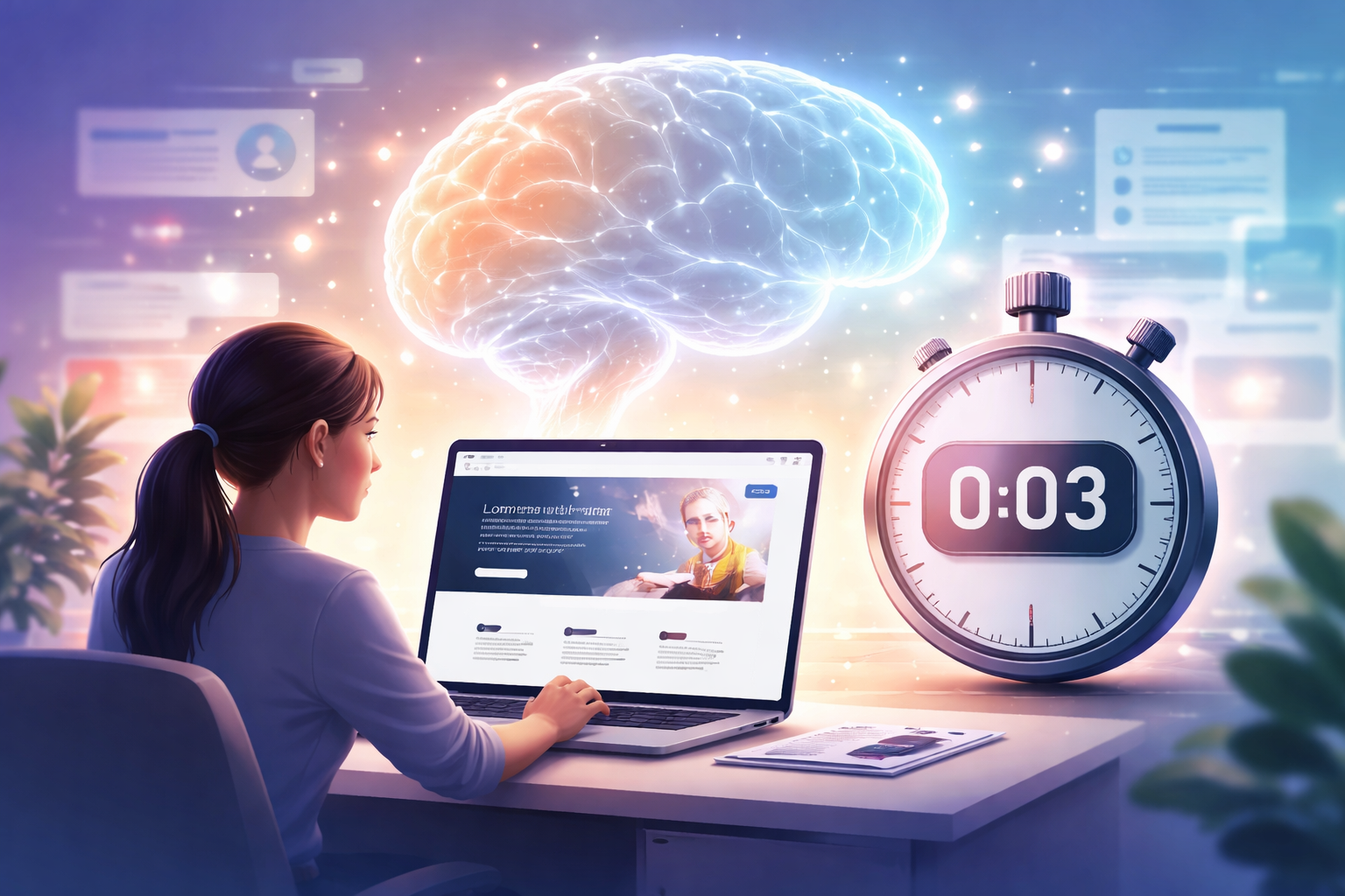 The Psychology of Website First Impressions: Why 3 Seconds Decide Everything